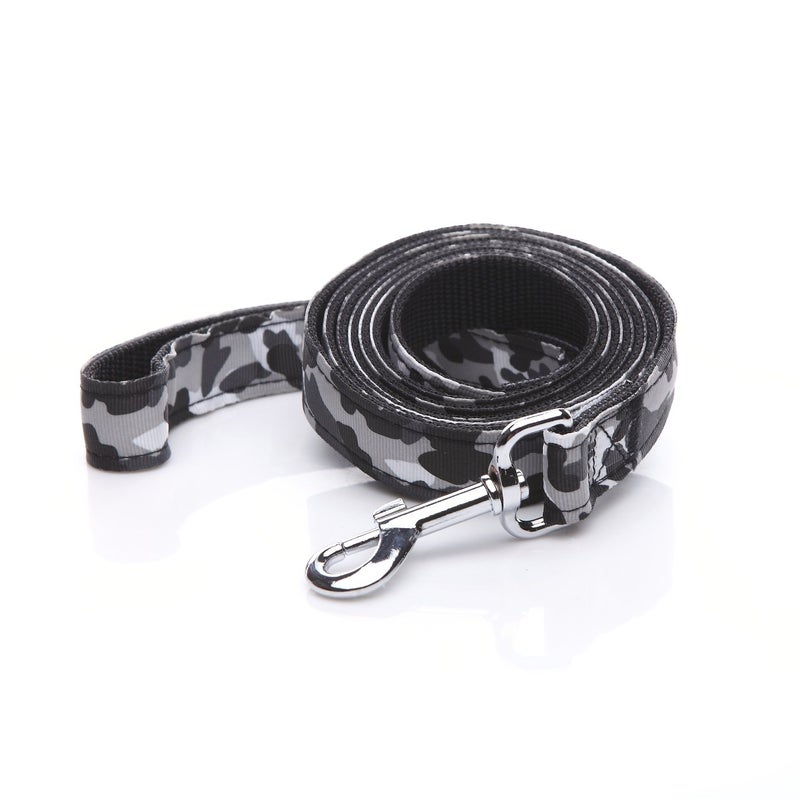 Taida Heavy Duty Dog Leash, 4 FT/ 6 FT/ 10 FT Long, 1 Inch Wide, Nylon Camouflage Dog Leash for Small and Medium Dogs - Image 1